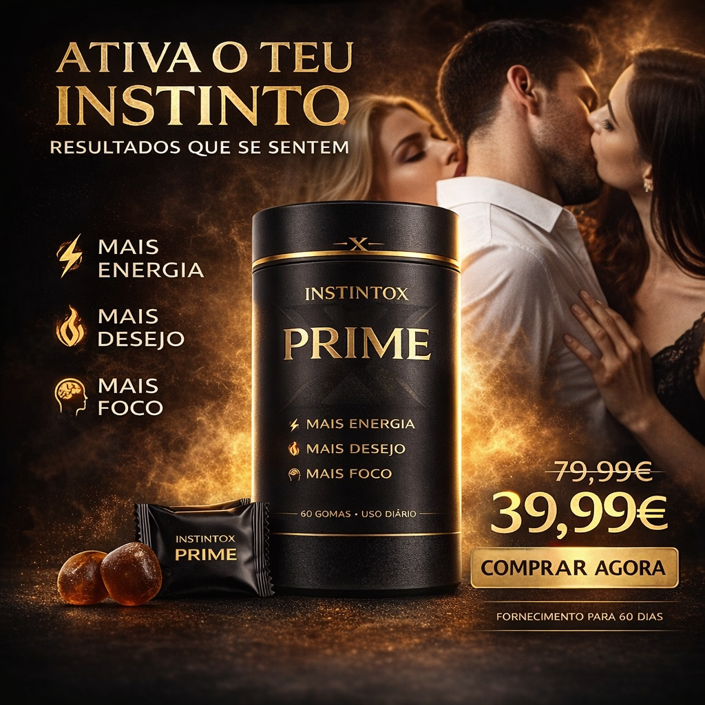 InstintoX™ PRIME - GOMAS PARA MAIS DESEJO E PRAZER
