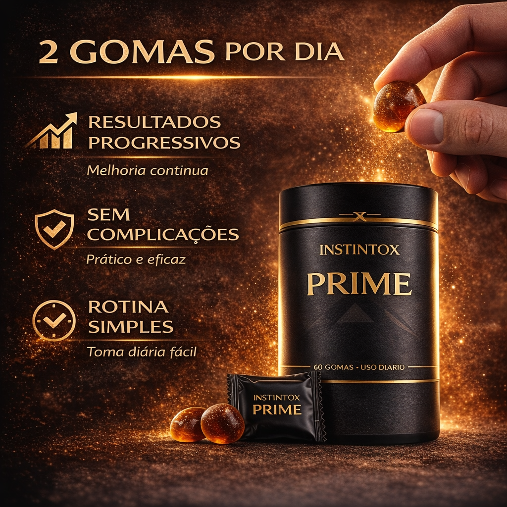 InstintoX™ PRIME - GOMAS PARA MAIS DESEJO E PRAZER