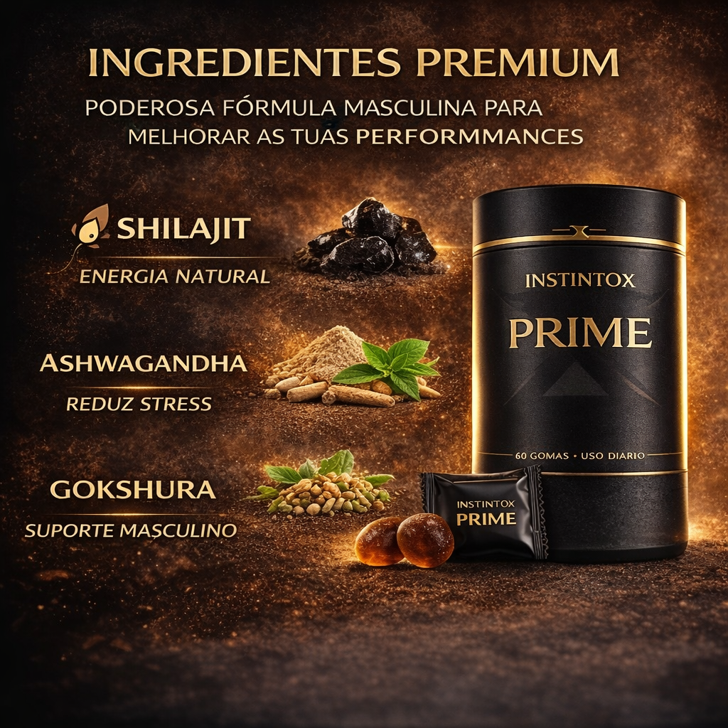InstintoX™ PRIME - GOMAS PARA MAIS DESEJO E PRAZER