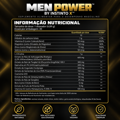 MEN PORWER - by INSTINTO X™